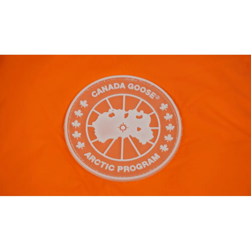 Bstsneaker-CANADA GOOSE Orange Vest Jackets