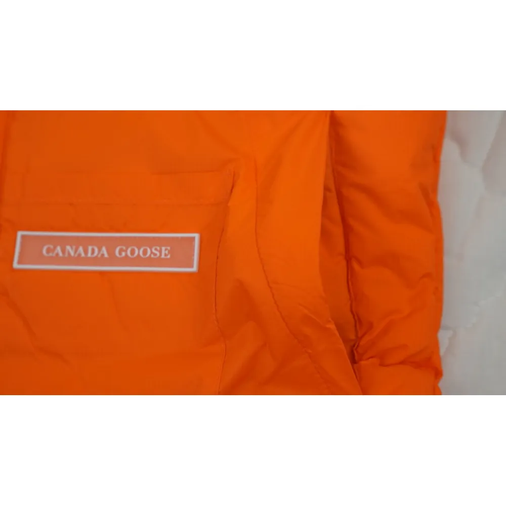 Bstsneaker-CANADA GOOSE Orange Vest Jackets