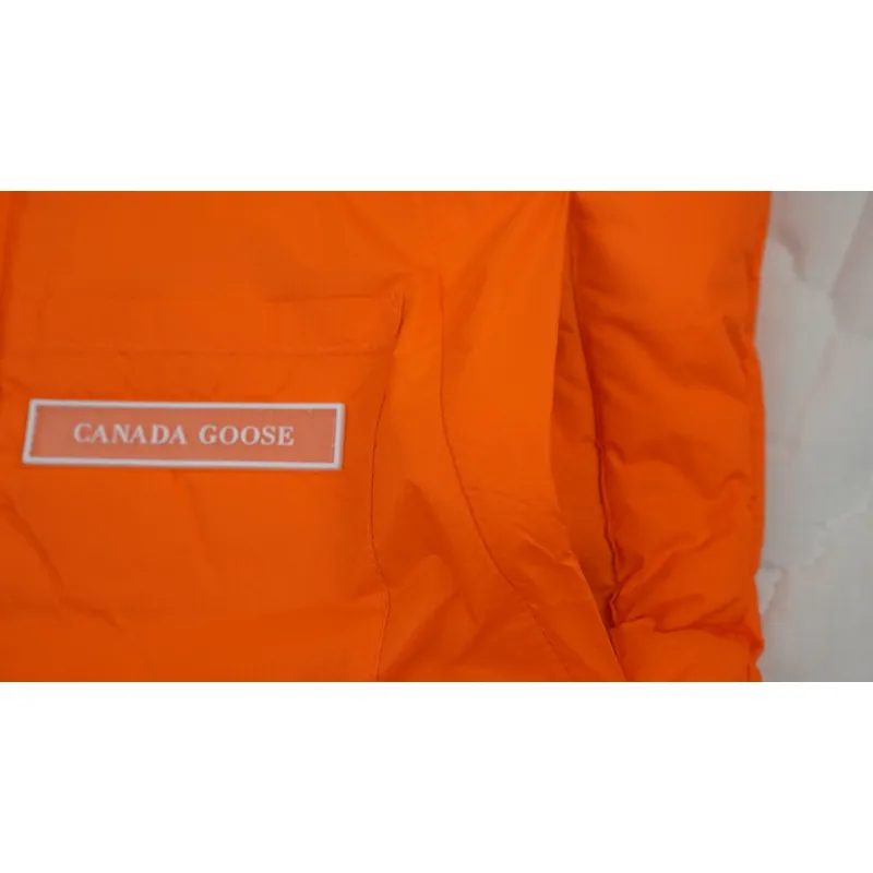 Bstsneaker-CANADA GOOSE Orange Vest Jackets