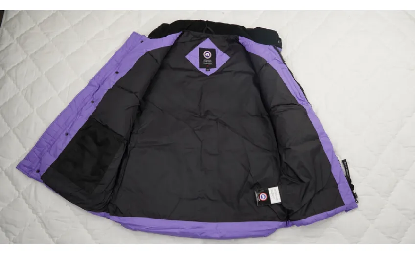 Bstsneaker-CANADA GOOSE Purple Vest Jacket