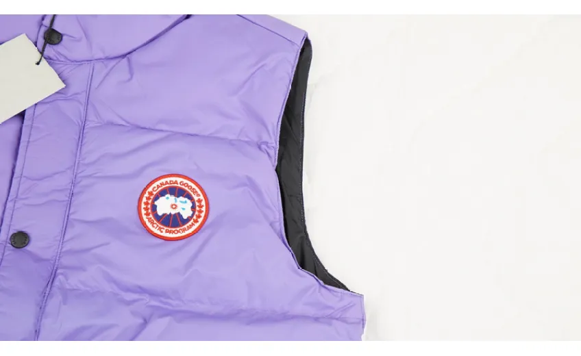 Bstsneaker-CANADA GOOSE Purple Vest Jacket
