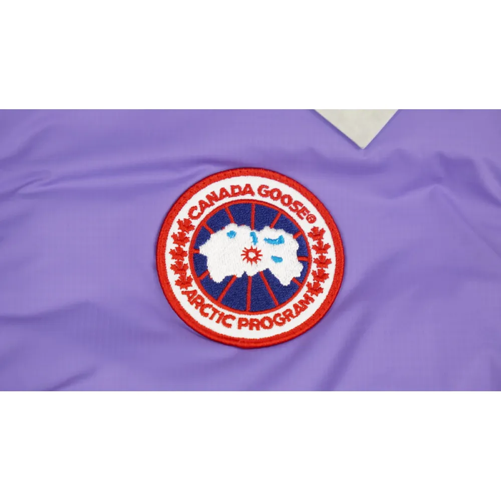 Bstsneaker-CANADA GOOSE Purple Vest Jacket