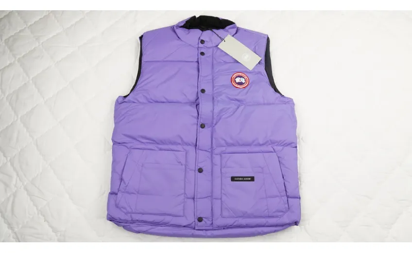Bstsneaker-CANADA GOOSE Purple Vest Jacket