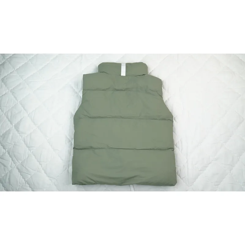 Bstsneaker-CANADA GOOSE Olive Green Vest Jackets