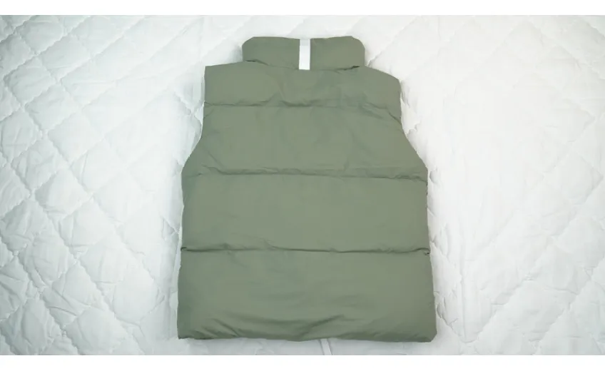 Bstsneaker-CANADA GOOSE Olive Green Vest Jackets
