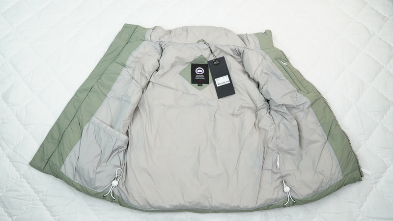 Bstsneaker-CANADA GOOSE Olive Green Vest Jackets