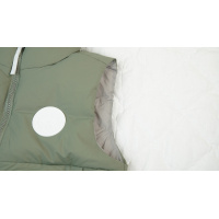 CANADA GOOSE Olive Green Vest Jackets