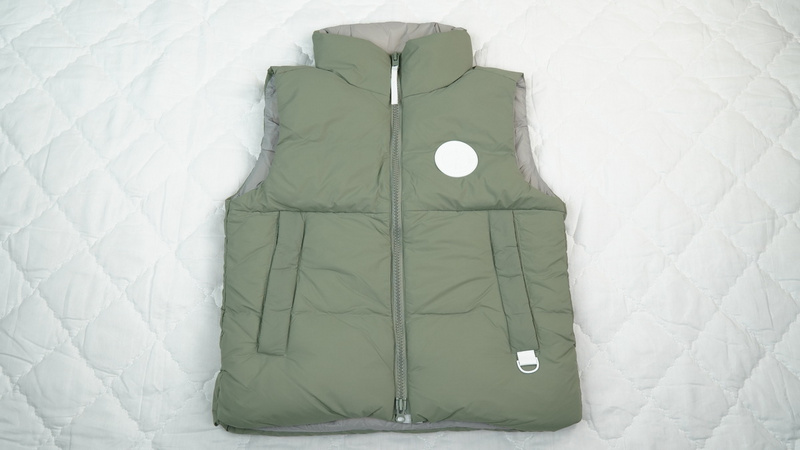 Bstsneaker-CANADA GOOSE Olive Green Vest Jackets