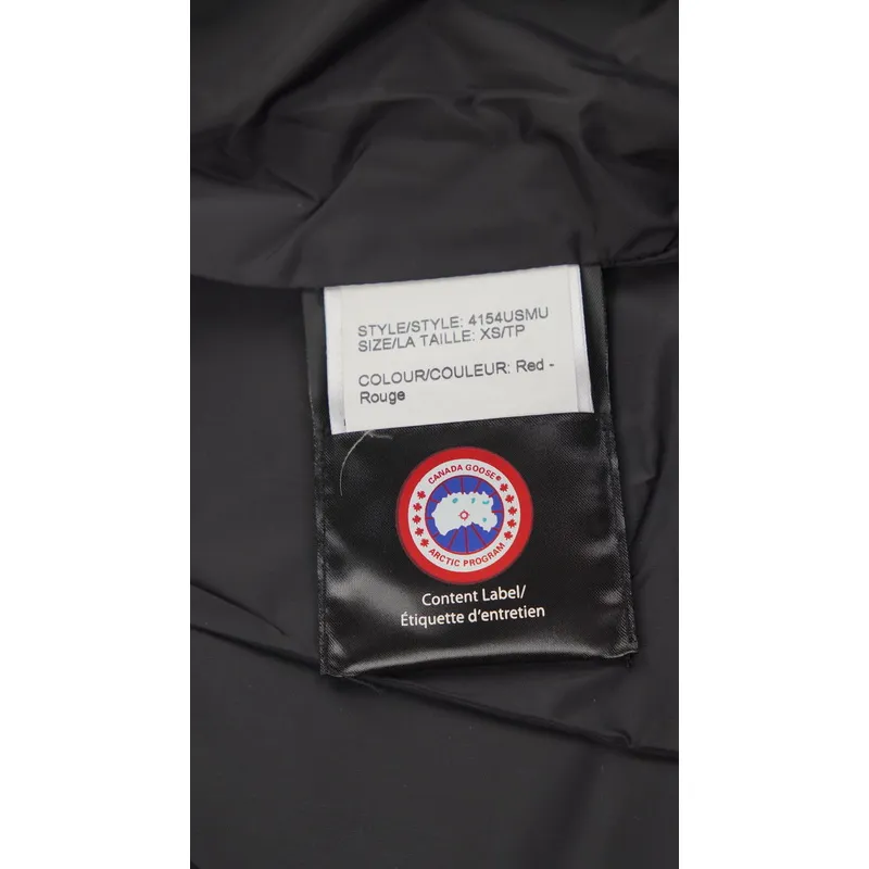Bstsneaker-CANADA GOOSE Red Vest Jacket