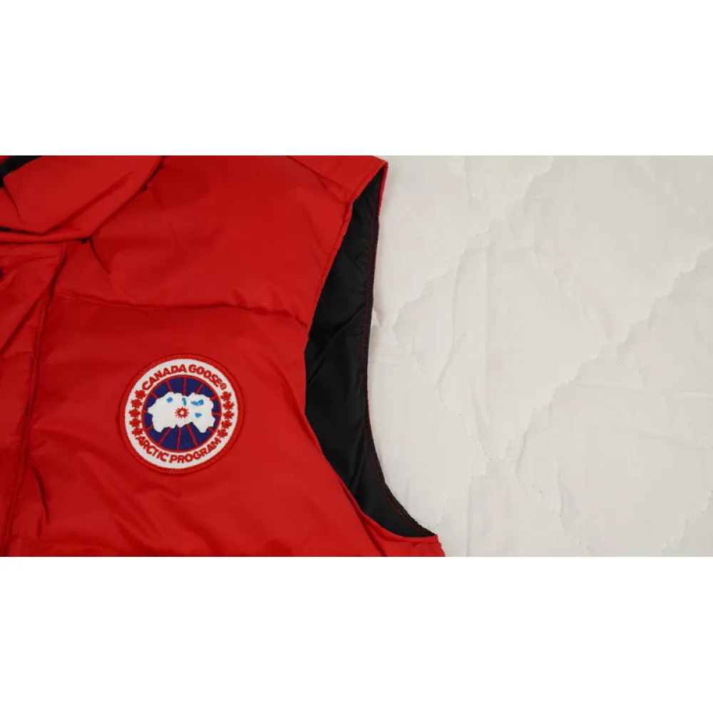 Bstsneaker-CANADA GOOSE Red Vest Jacket