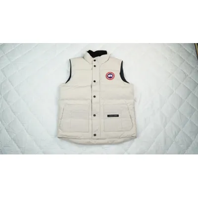 CANADA GOOSE White Vest Jacket 01