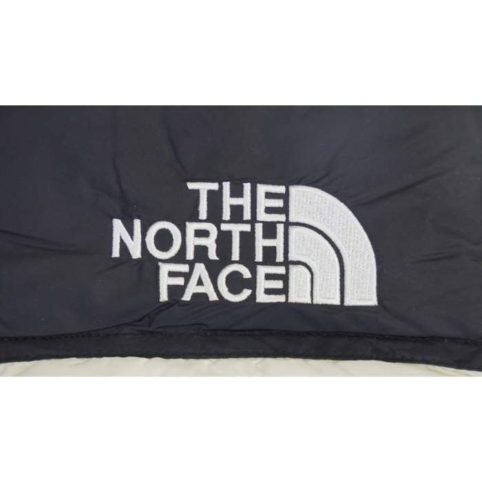 The North Face Off White Vest Jackets