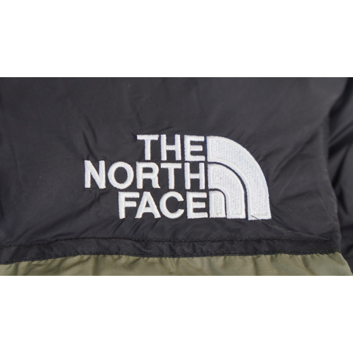 The North Face Yellow Color Matcha Green Vest Jackets
