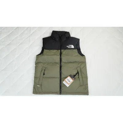 Bstsneaker-The North Face Yellow Color Matcha Green Vest Jackets 01