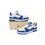 Bstsneaker- Louis Vuitton LV Trainer White Blue 1AANEV