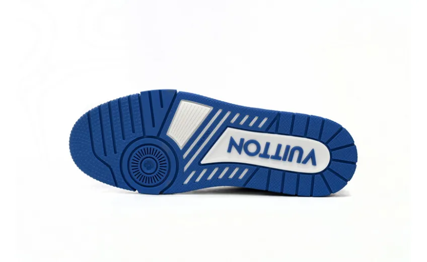 Bstsneaker- Louis Vuitton LV Trainer White Blue 1AANEV
