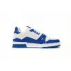 Bstsneaker- Louis Vuitton LV Trainer White Blue 1AANEV