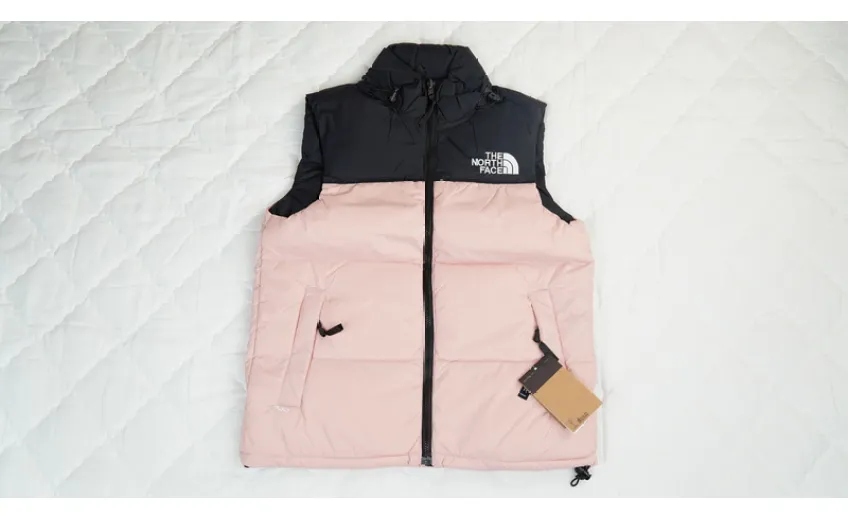 Bstsneaker-The North Face Pink Vest Jackets