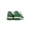 Bstsneaker-Louis Vuitton LV Trainer Green Cloth Surface VL1201 