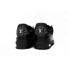 Bstsneaker-Louis Vuitton LV Trainer All Black Embossing 1AARER