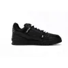 Bstsneaker-Louis Vuitton LV Trainer All Black Embossing 1AARER
