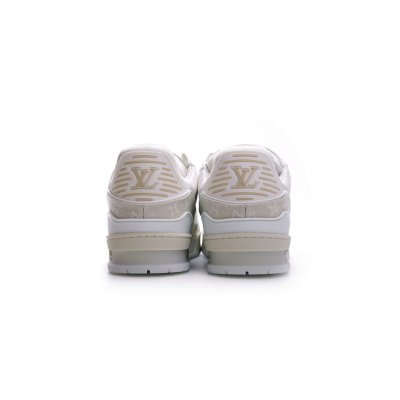 Louis Vuitton LV Trainer White Denim MS0241 02