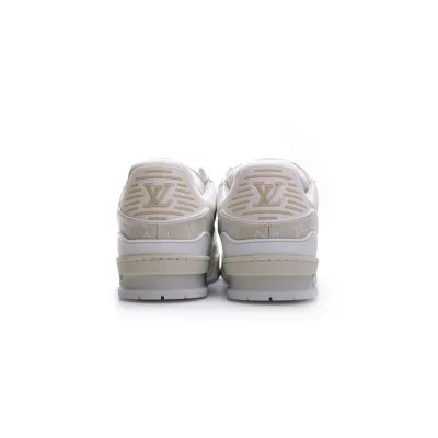 Louis Vuitton LV Trainer White Denim MS0241 02