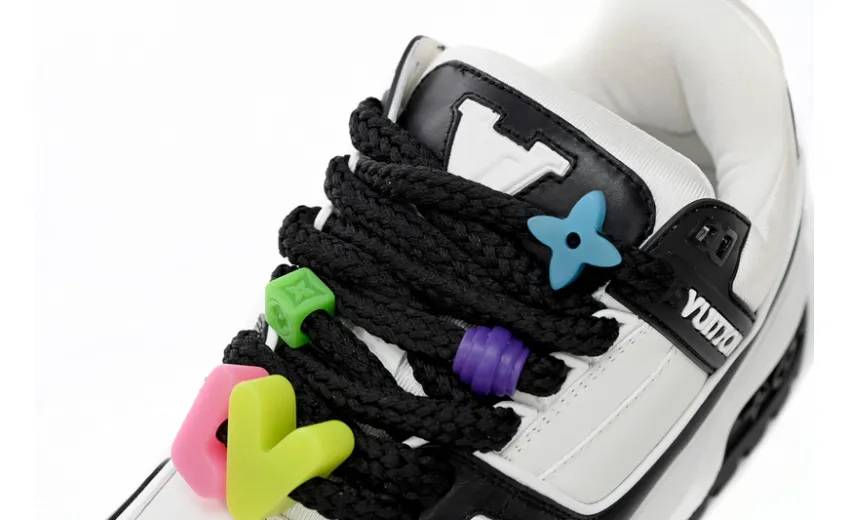 Bstsneaker-Louis Vuitton LV Trainer Black And White 1AB8SD