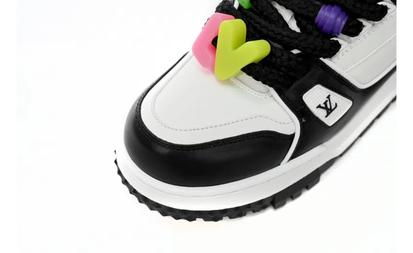 Bstsneaker-Louis Vuitton LV Trainer Black And White 1AB8SD