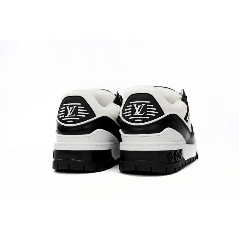 Bstsneaker-Louis Vuitton LV Trainer Black And White 1AB8SD