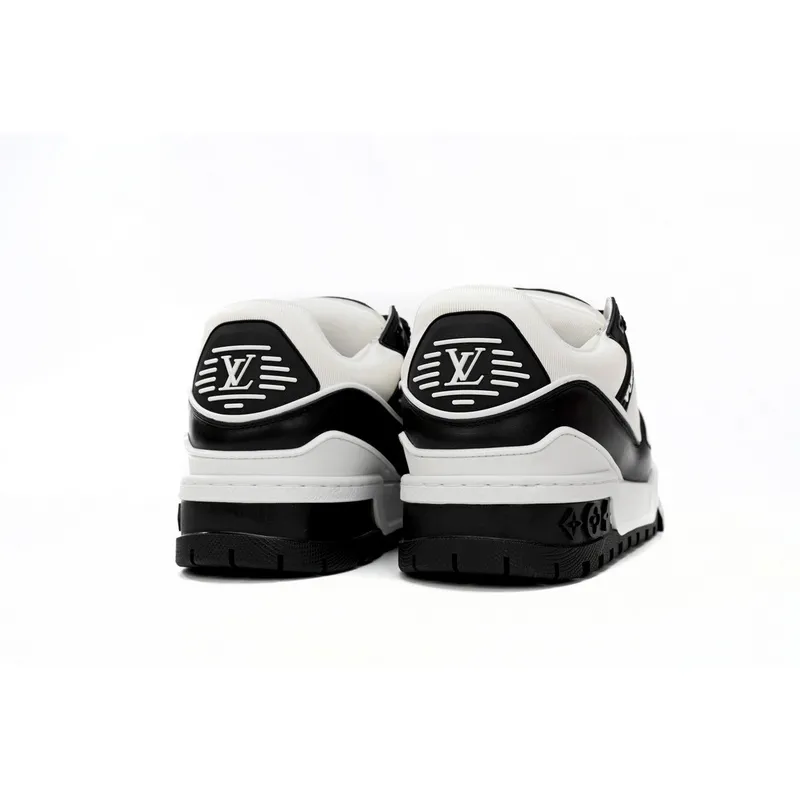 Bstsneaker-Louis Vuitton LV Trainer Black And White 1AB8SD
