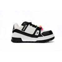 Louis Vuitton LV Trainer Black And White 1AB8SD
