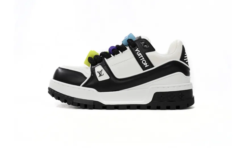 Bstsneaker-Louis Vuitton LV Trainer Black And White 1AB8SD