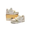 Bstsneaker-Louis Vuitton LV Trainer Beige Cloth Cover GO0220 