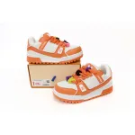Bstsneaker-Louis Vuitton LV Trainer White Orange 1AB8SZ