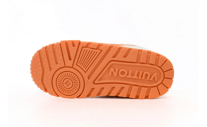 Bstsneaker-Louis Vuitton LV Trainer White Orange 1AB8SZ