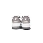 Bstsneaker-Louis Vuitton LV Trainer Grey White VL1210 