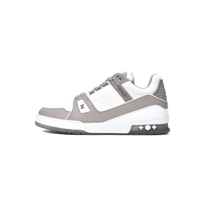 Bstsneaker-Louis Vuitton LV Trainer Grey White VL1210  01