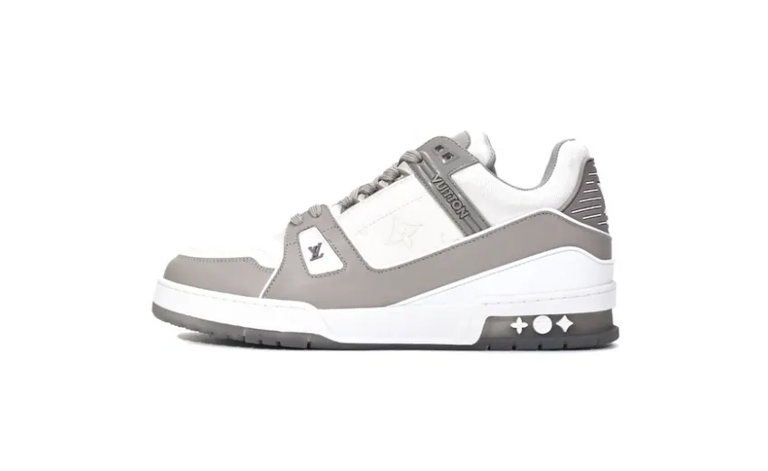 Bstsneaker-Louis Vuitton LV Trainer Grey White VL1210 