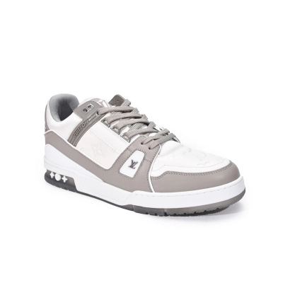 Bstsneaker-Louis Vuitton LV Trainer Grey White VL1210  02