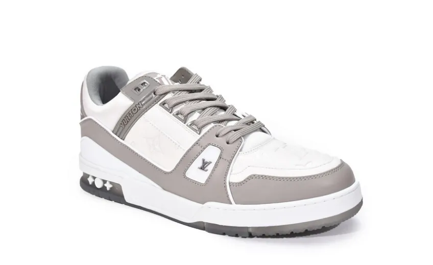 Bstsneaker-Louis Vuitton LV Trainer Grey White VL1210 