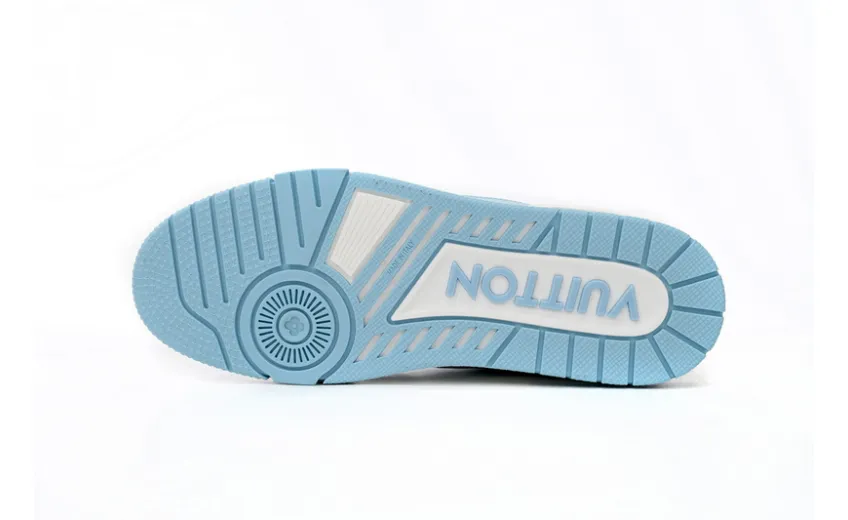 Bstsneaker-Louis Vuitton LV Trainer White Baby Blue 1AAHSJ