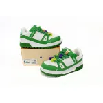 Bstsneaker-Louis Vuitton LV Trainer White Green 1AB8SD 