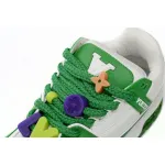 Bstsneaker-Louis Vuitton LV Trainer White Green 1AB8SD 