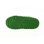 Bstsneaker-Louis Vuitton LV Trainer White Green 1AB8SD 