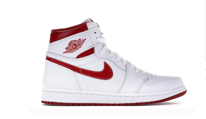 Bstsneaker-Air Jordan 1 Retro Metallic Red 555088-103
