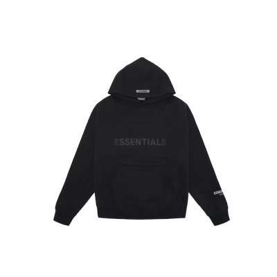 Bstsneaker-Essentials Pullover Hoodie Black 01