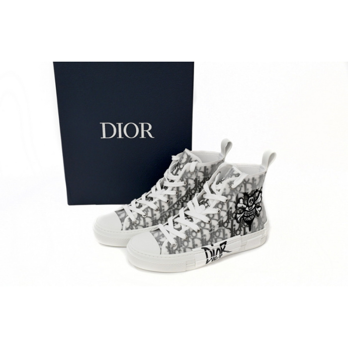 Dior B23 High Top Logo Oblique
