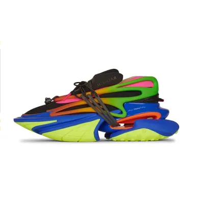 Bstsneaker- Balmain Unicorn Low-Top Multicolor YM1VJ309KNHC 01