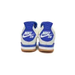 Bstsneaker-Nike SB x Air Jordan 4 Sapphire DR5415-102